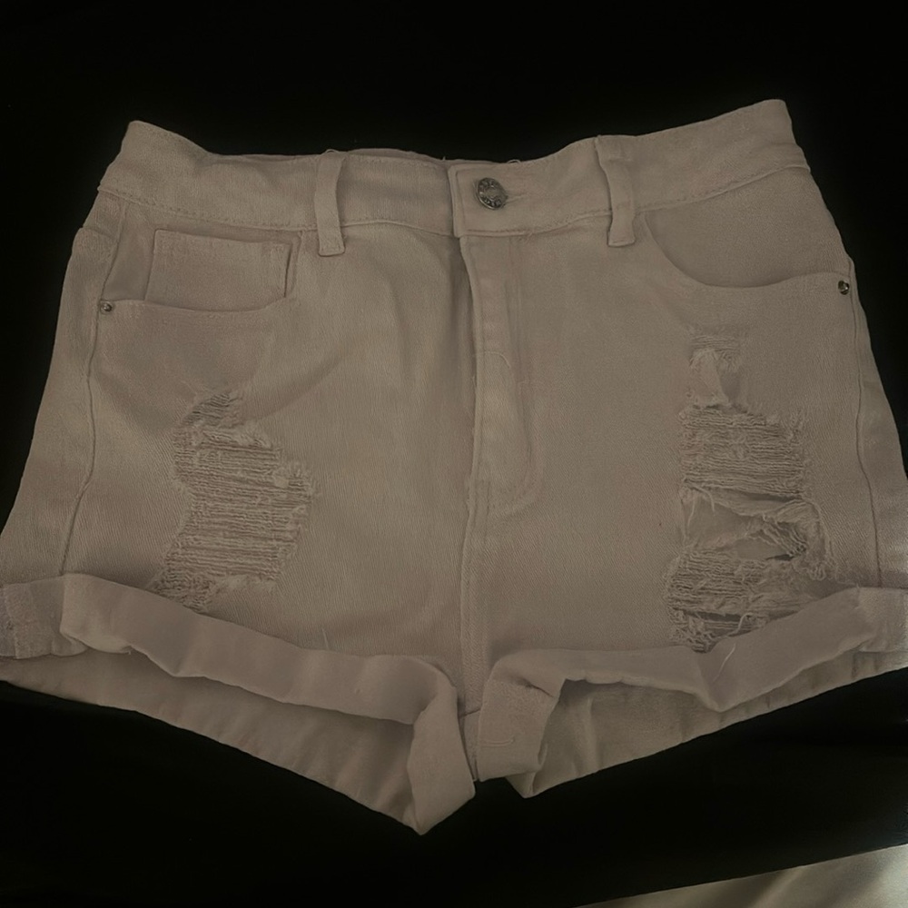 white ripped new without tags (run small)